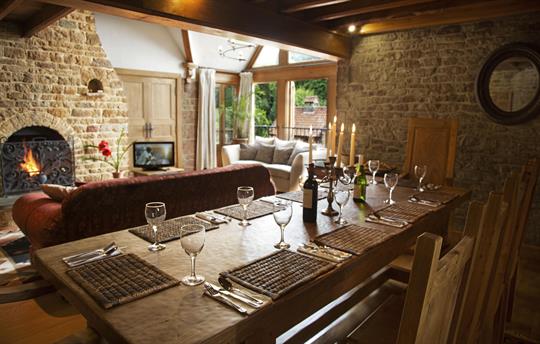 Walnut Living Room Overview