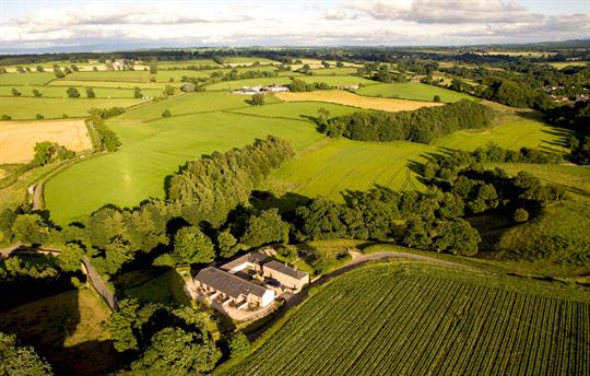 Hall Hills aerial view