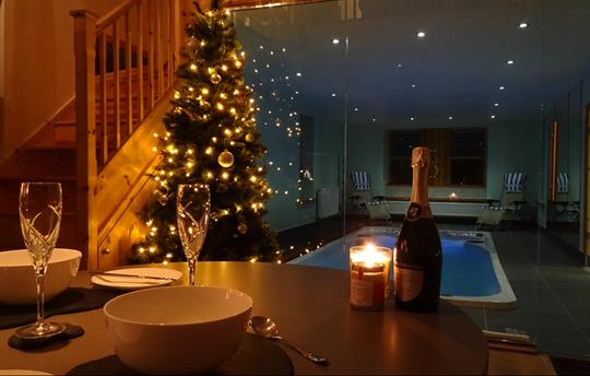 The Retreat at Christmas time