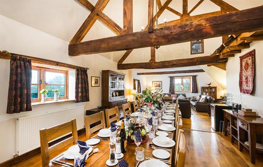 Trevase Granary Dining Area