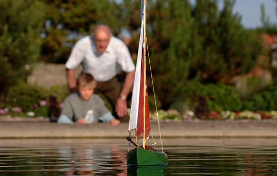 Boating Lake at Sheringham