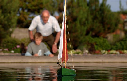 Boating Lake at Sheringham