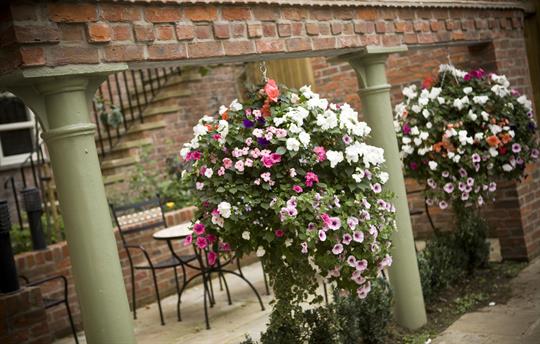 York Old Brewery Courtyard outdoor seating