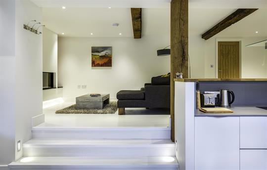 Open plan contemporary living