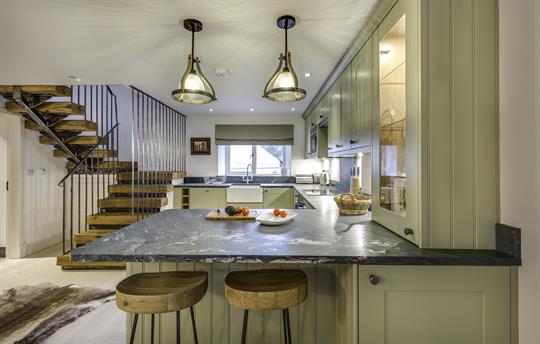 Cumbrian slate worktops