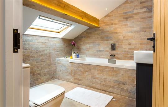 Look to the stars from the bath