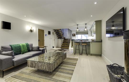 Open plan living space