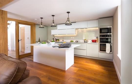 Well equipped kitchen