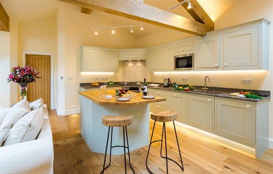 Well equipped kitchen