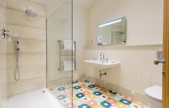 Ensuite shower room