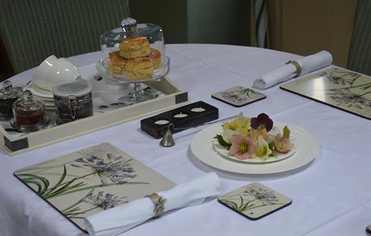 A homemade cream tea awaits