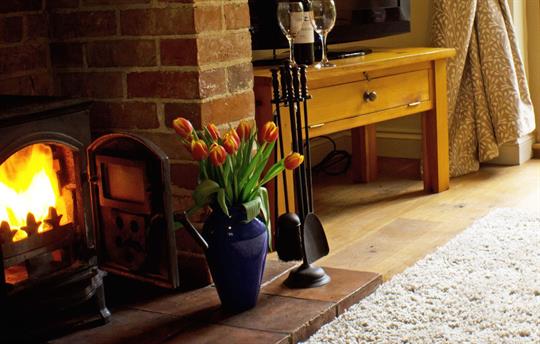 Cosy up in front of the fire