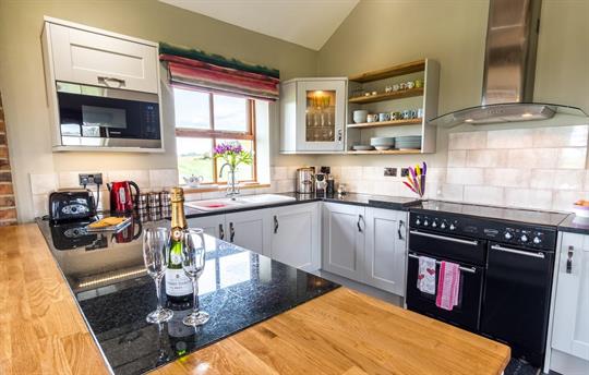 Open plan kitchen