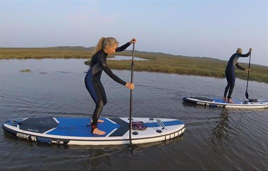 SUP at Burnham Overy Staithe