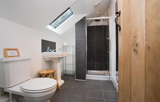 En suite bathroom