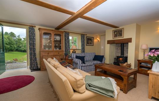 Tyddyn Derwen Living Room