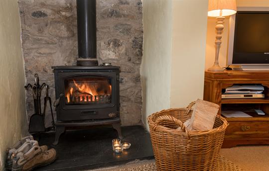 Tyddyn Derwen Living Room