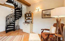 Stairs leading to upper floor