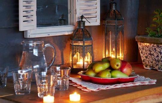 Meadow Barn's patio snug