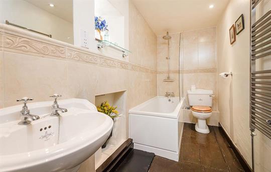 Upstairs ensuite bathroom to master