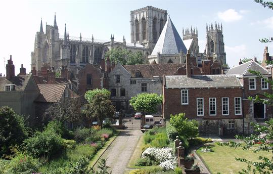 York Minster from Ogleforth